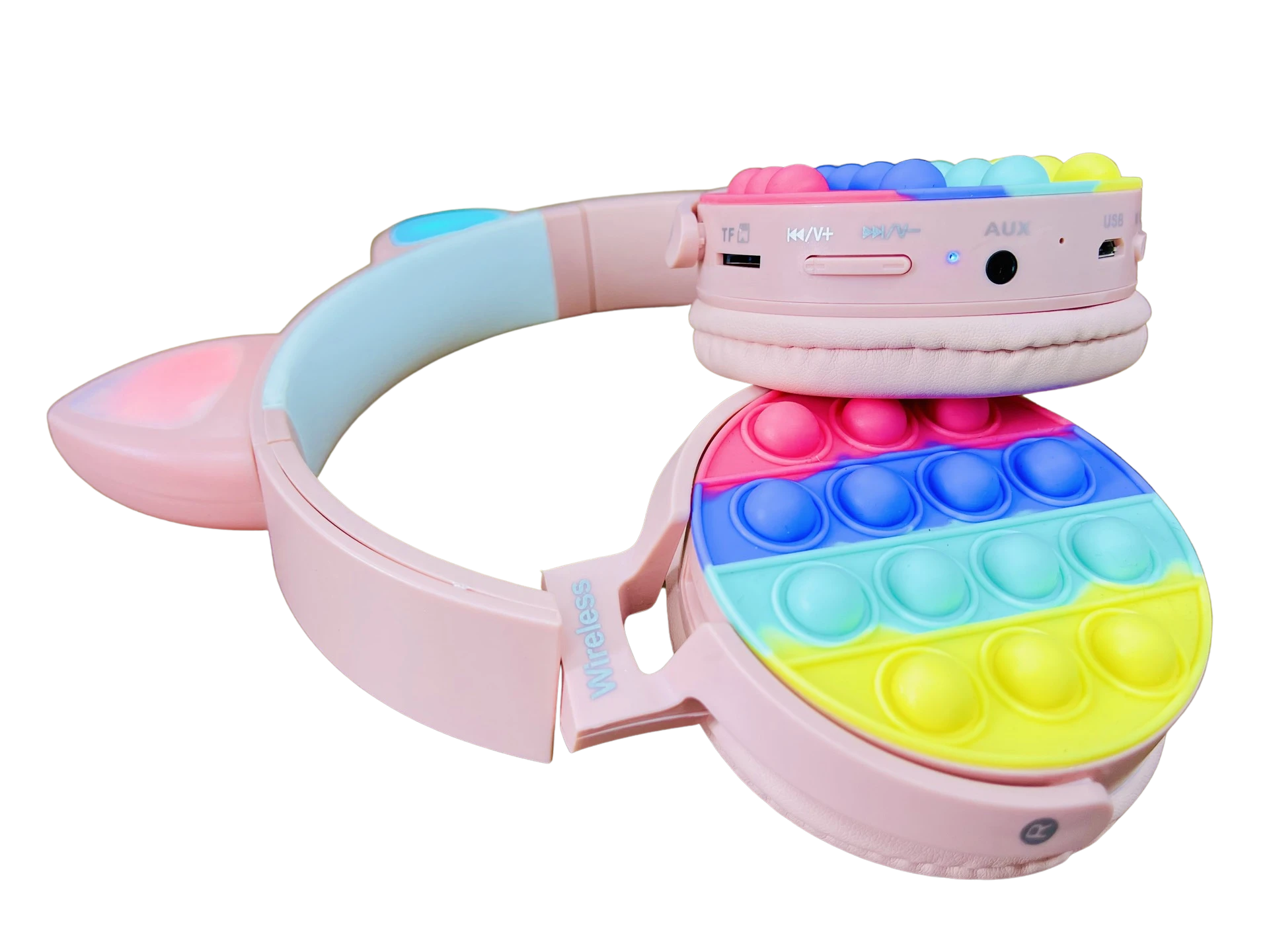 Casque audio enfant Pop-it